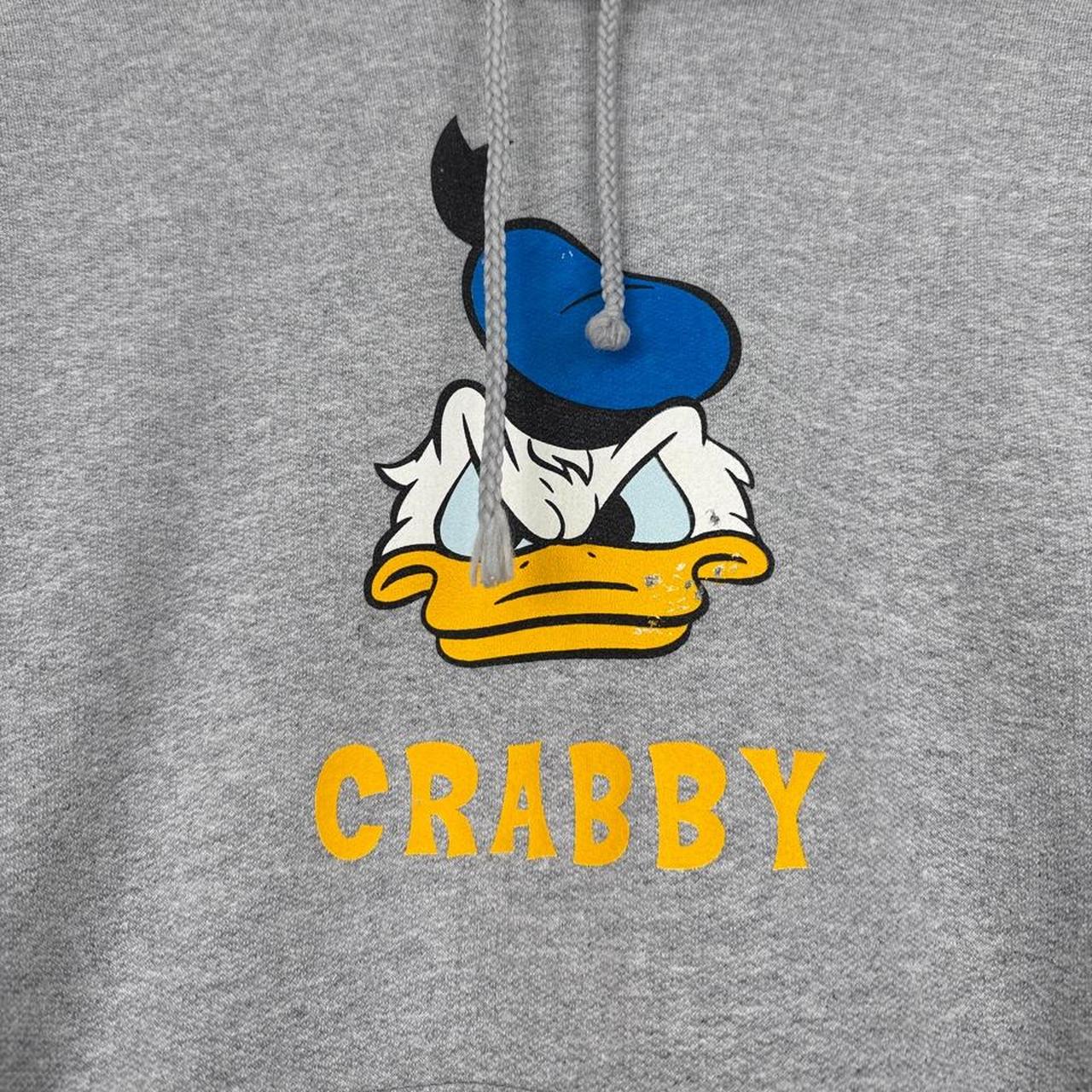 Vintage 00s Donald Duck Mickey's Philharmagic Magic Kingdom Grey Hoodie (S)