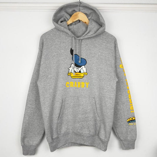Vintage 00s Donald Duck Mickey's Philharmagic Magic Kingdom Grey Hoodie (S)