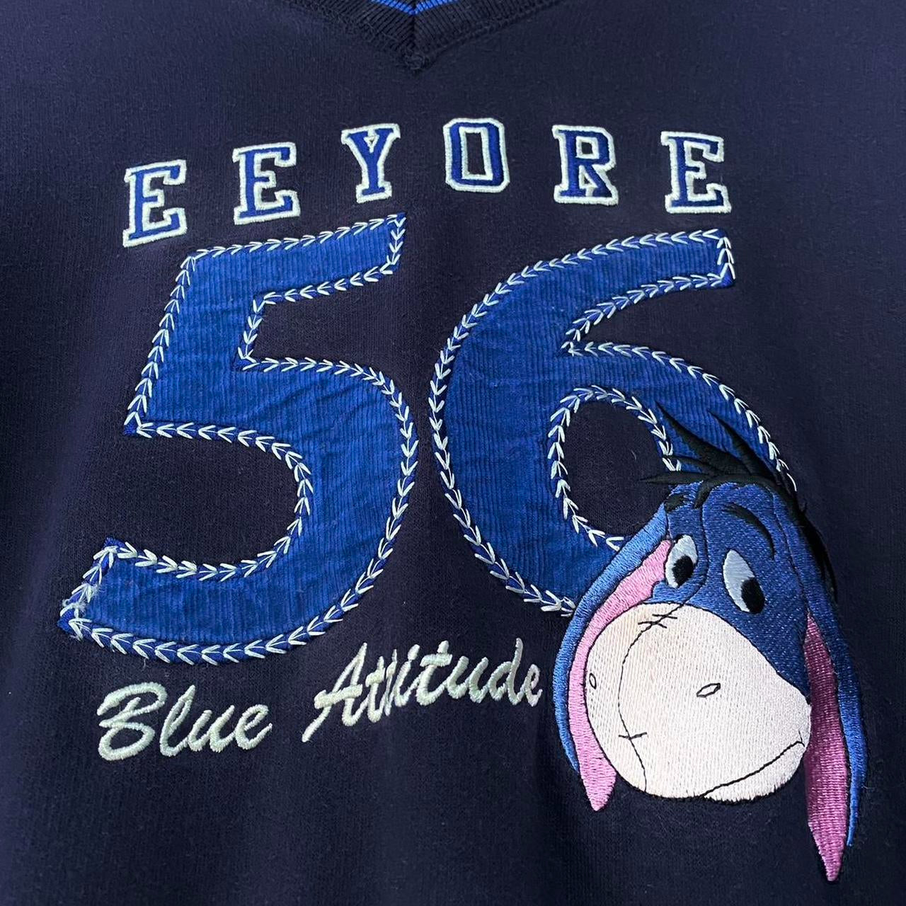 Disney Eeyore 56 Blue Attitude Sweatshirt (XL)