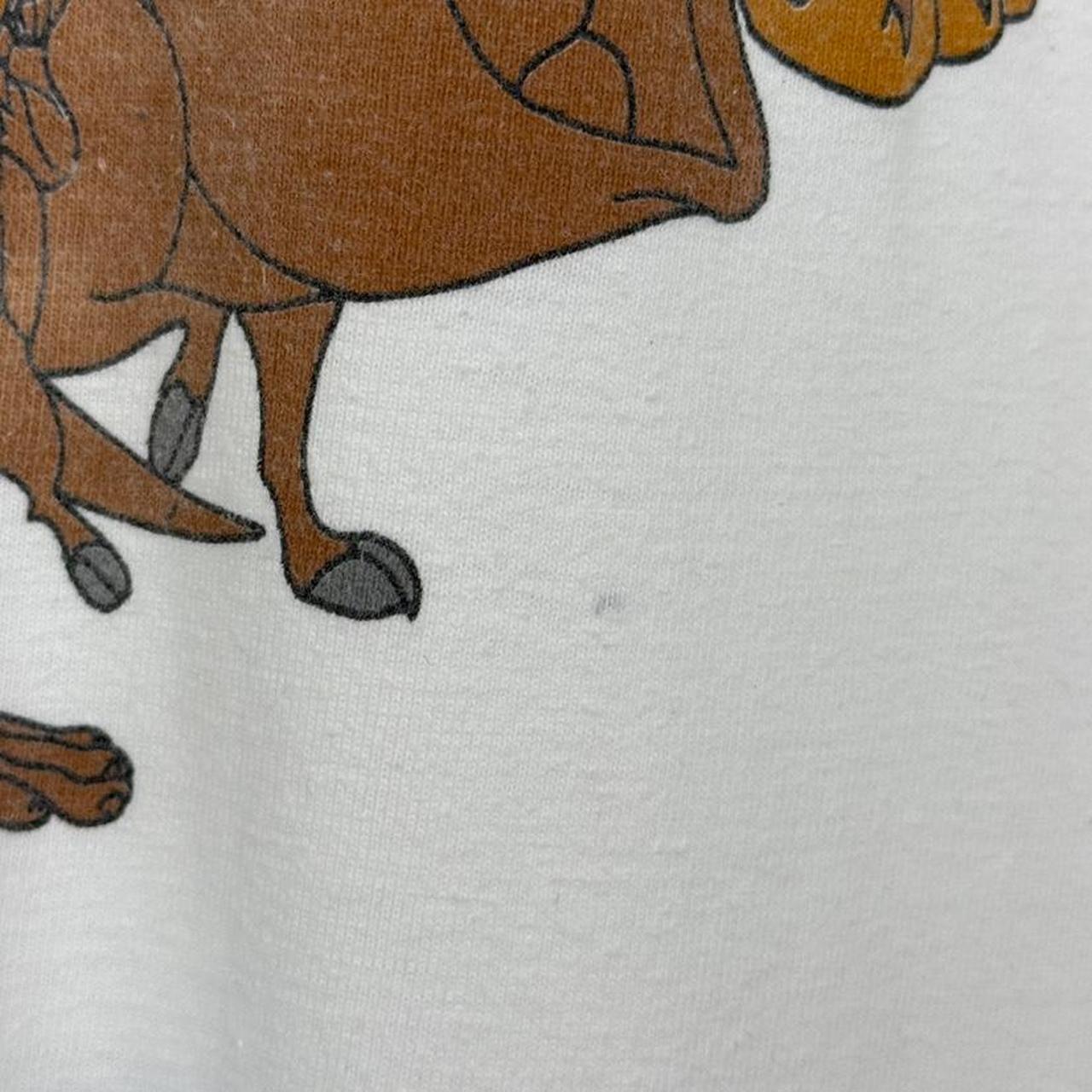 Vintage 90s The Lion King White Single Stitch White T Shirt (M)