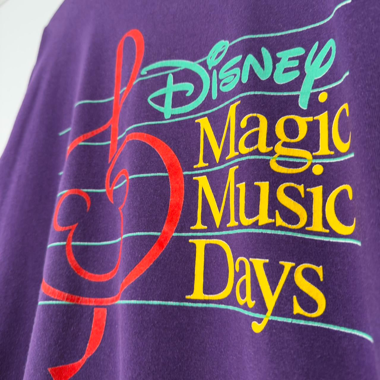 Vintage Disney Magic Music Days 90s T Shirt (XL)