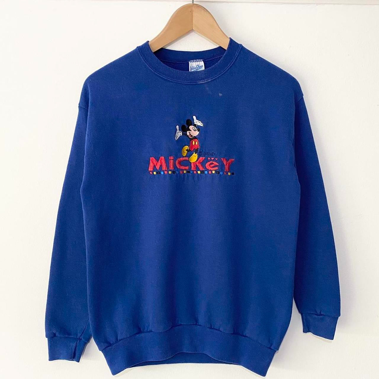 Vintage Embroidered Mickey 90s Sweatshirt (XS/S)