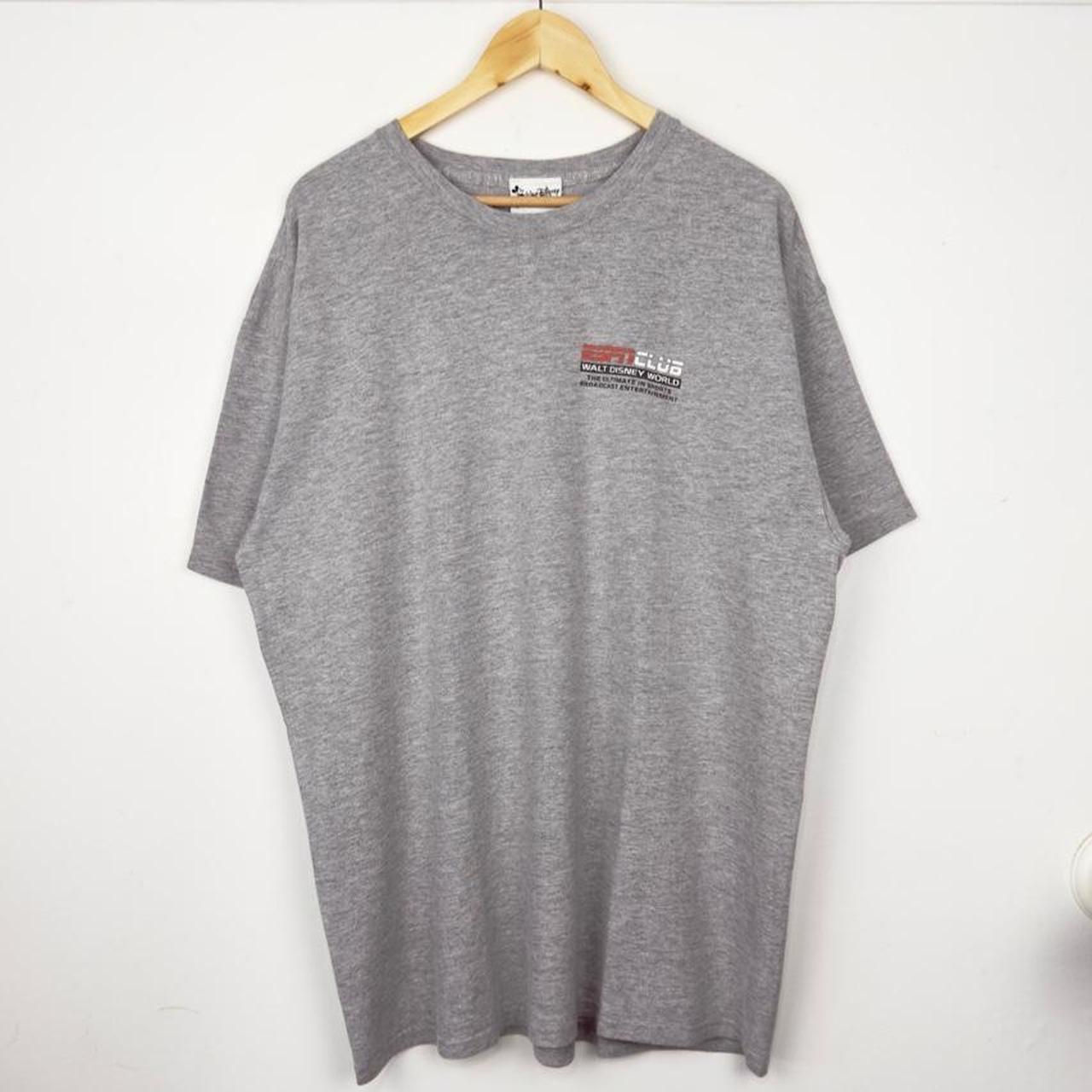 Vintage 00s Walt Disney World ESPN Club Grey T Shirt (XL)