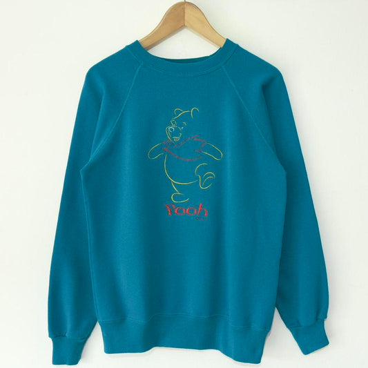 Vintage Winnie the Pooh Embroidered 90s Sweatshirt (S)