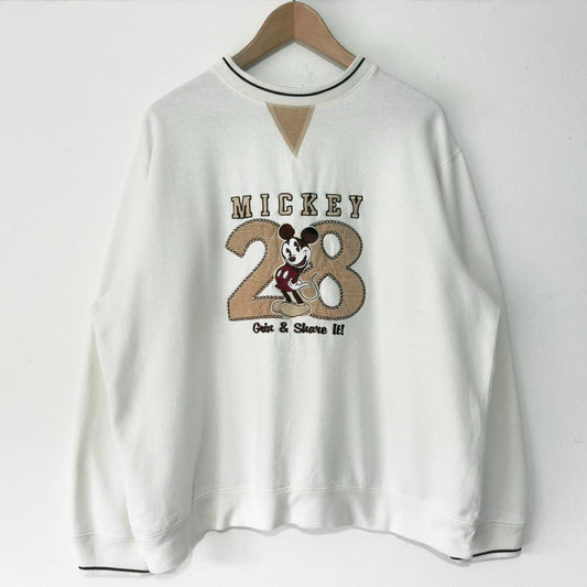 Mickey Mouse Grin & Share it 00s Sweatshirt (XL)