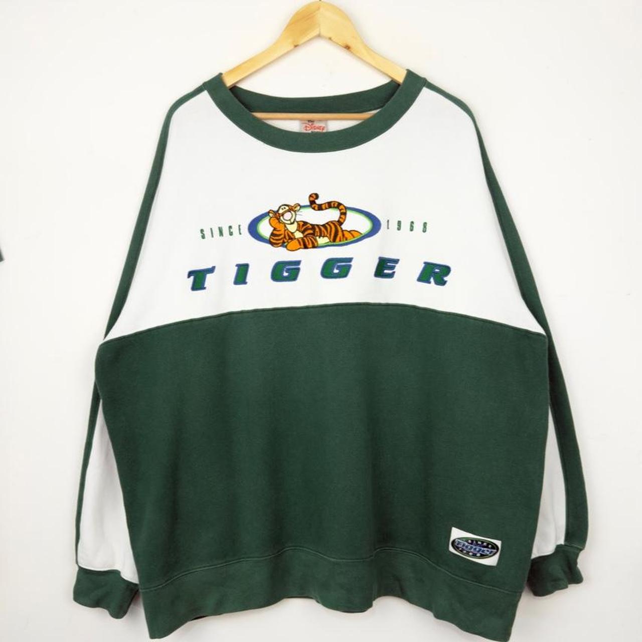 Vintage 00s Tigger Spell Out Disney Store Sweatshirt (XXL)