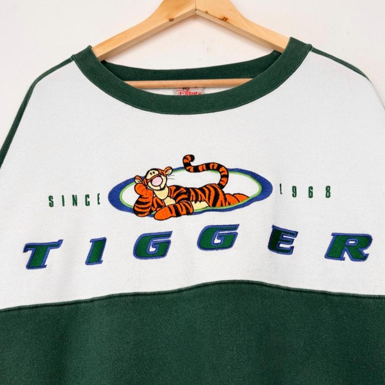 Vintage 00s Tigger Spell Out Disney Store Sweatshirt (XXL)