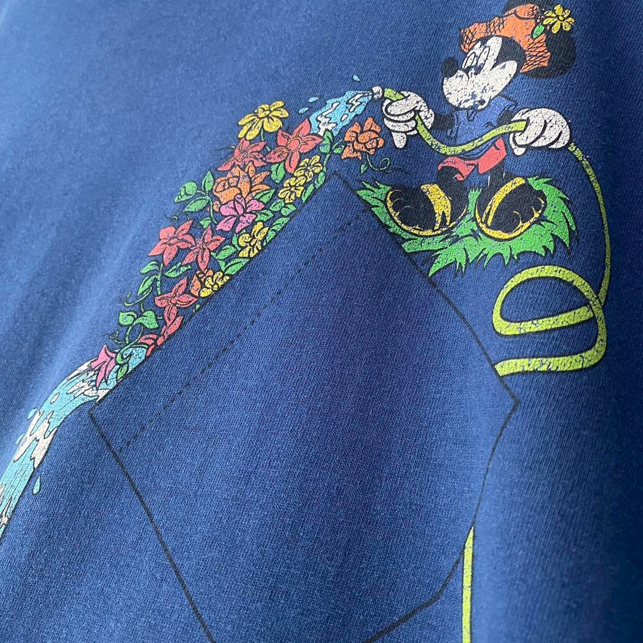 Vintage Disney Watering Flowers 90s T Shirt (XXXL)