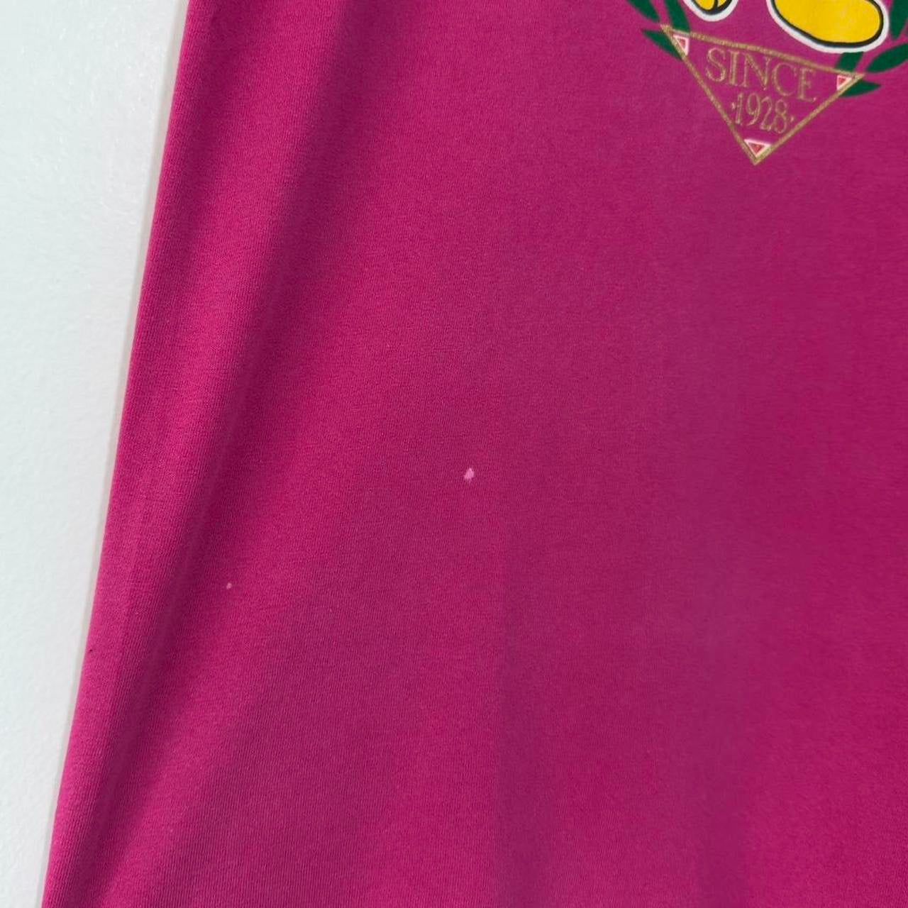 Vintage Mickey Banner 90s T Shirt (M)