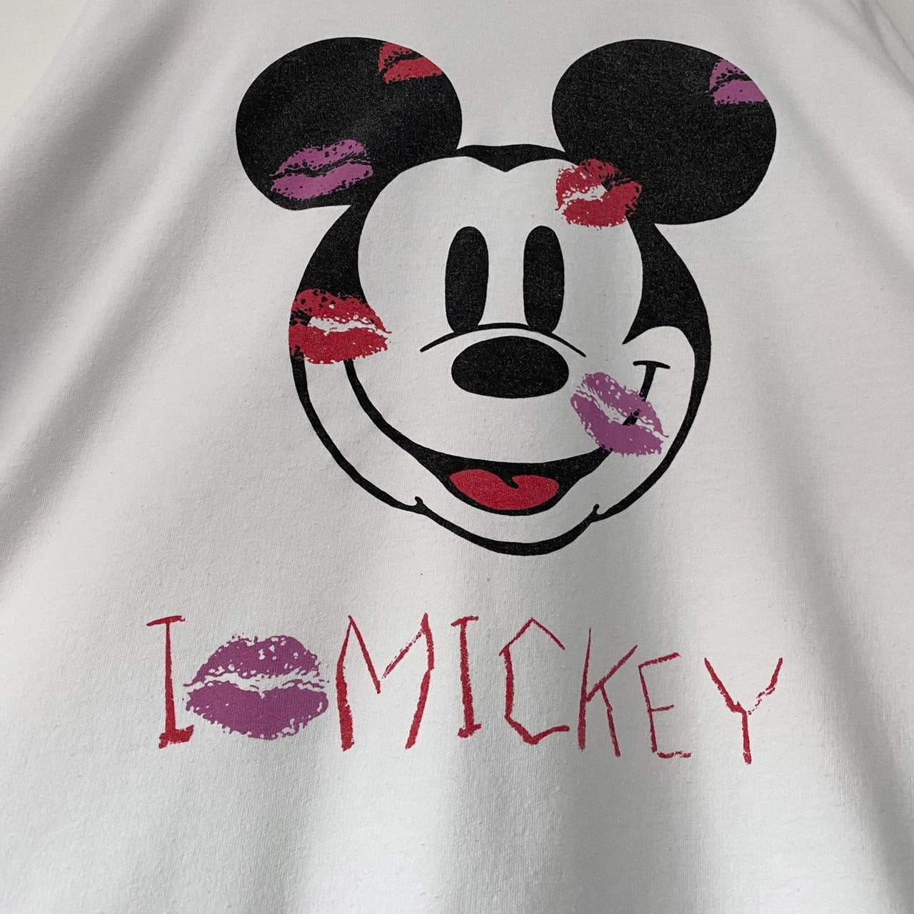 Vintage Mickey Kisses Relaxed 90s Sweatshirt (XXL)