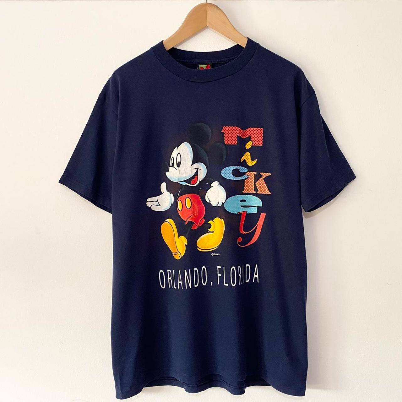 Vintage Orlando Florida Mickey 90s T Shirt (L)