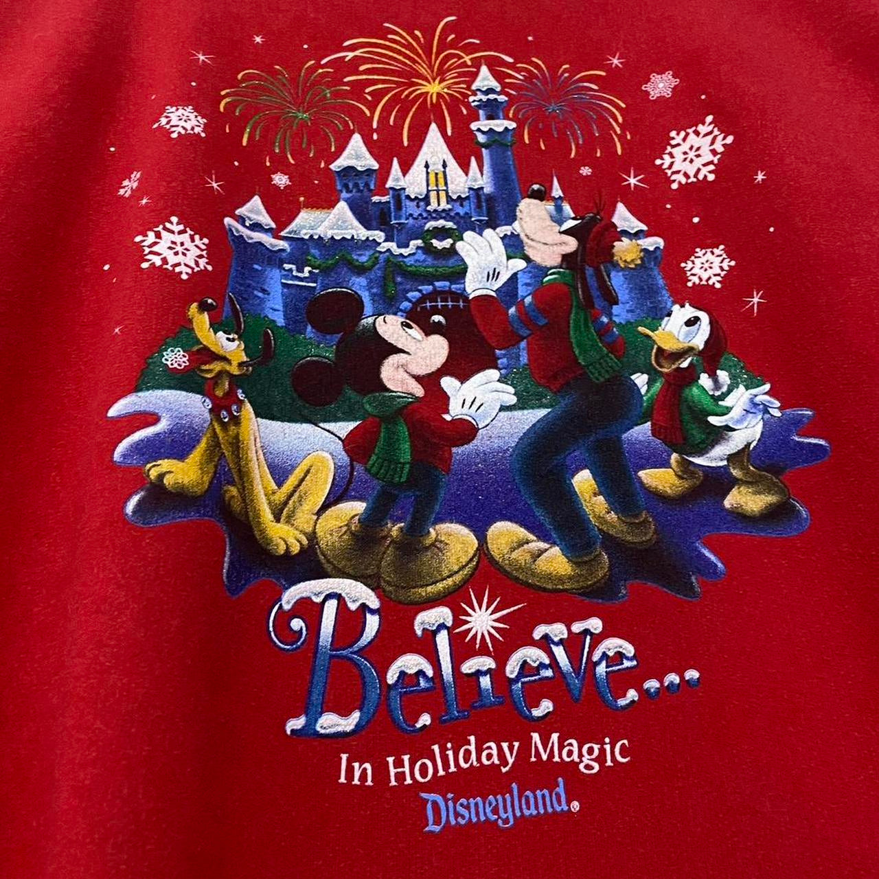 Vintage Disneyland Holiday Magic Sweatshirt (XL)