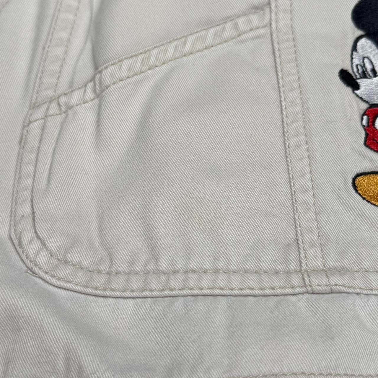 Vintage Mickey Mouse Shorts Dungarees (L)