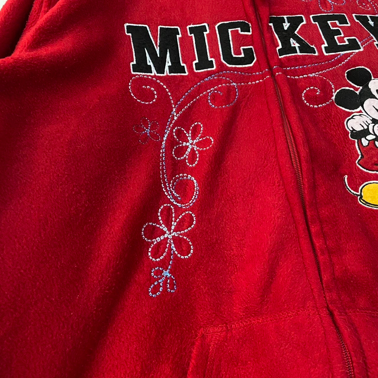 Mickey Zip Up Hoodie (L)