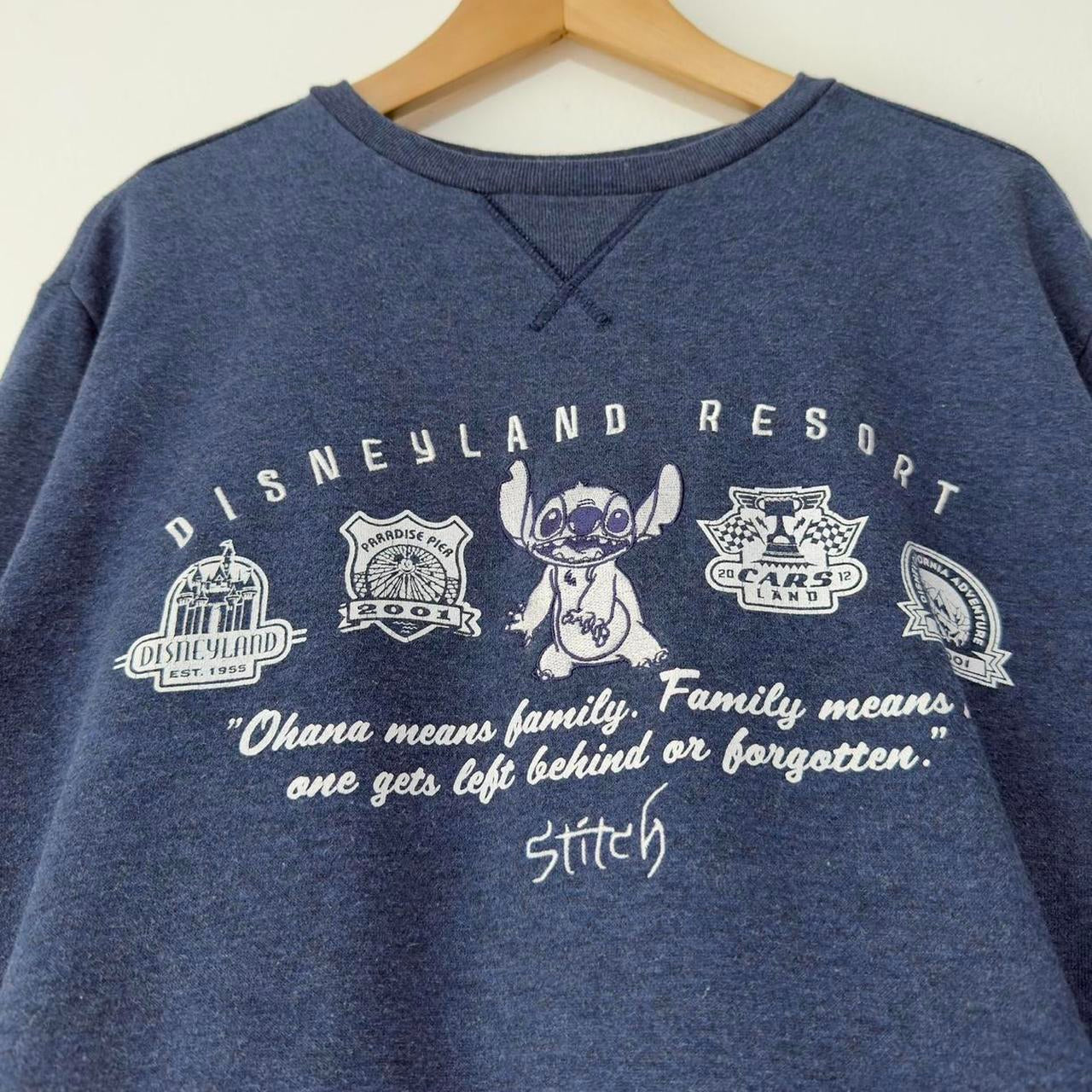 Disneyland Resort Stitch Sweatshirt (S/M)