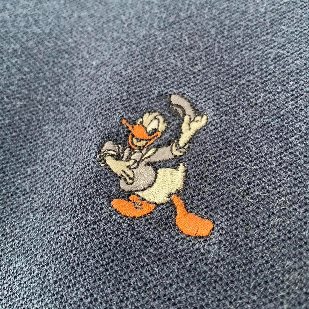 Vintage Donald Duck Disney Polo Shirt (L)