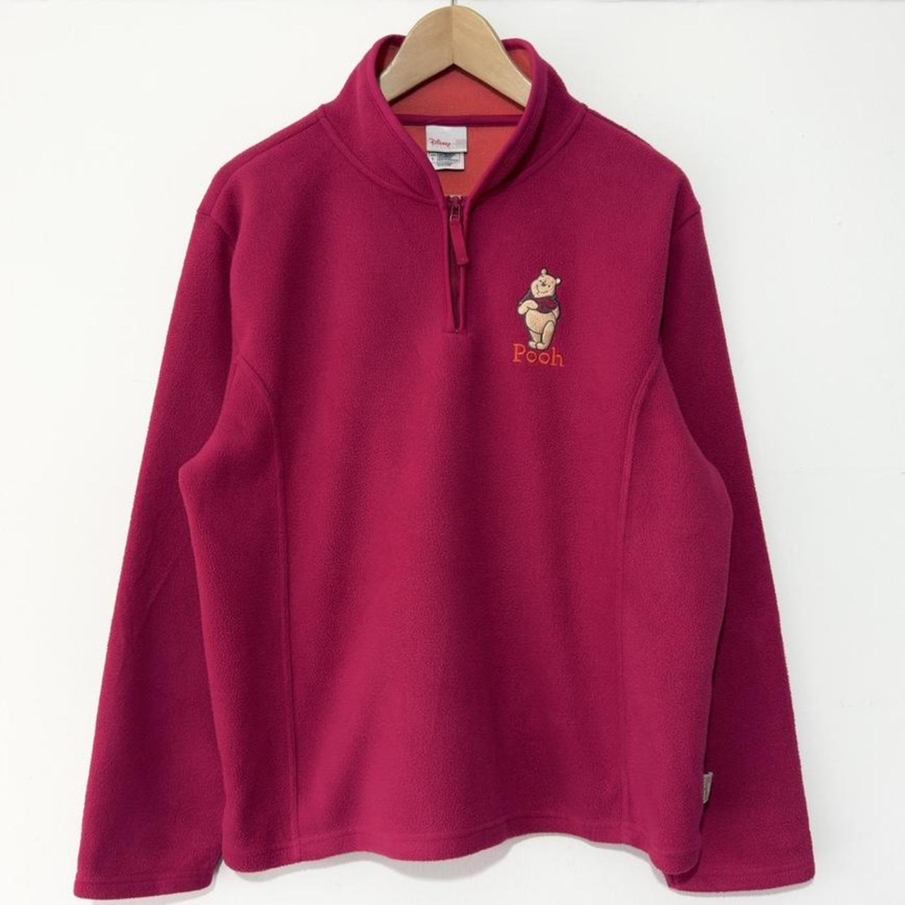 Vintage Pooh 00s Fleece Quarter Zip (L)