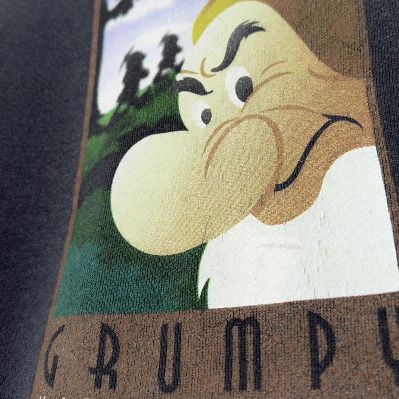 Vintage Disney Happily Grumpy 00s Sweatshirt (S)
