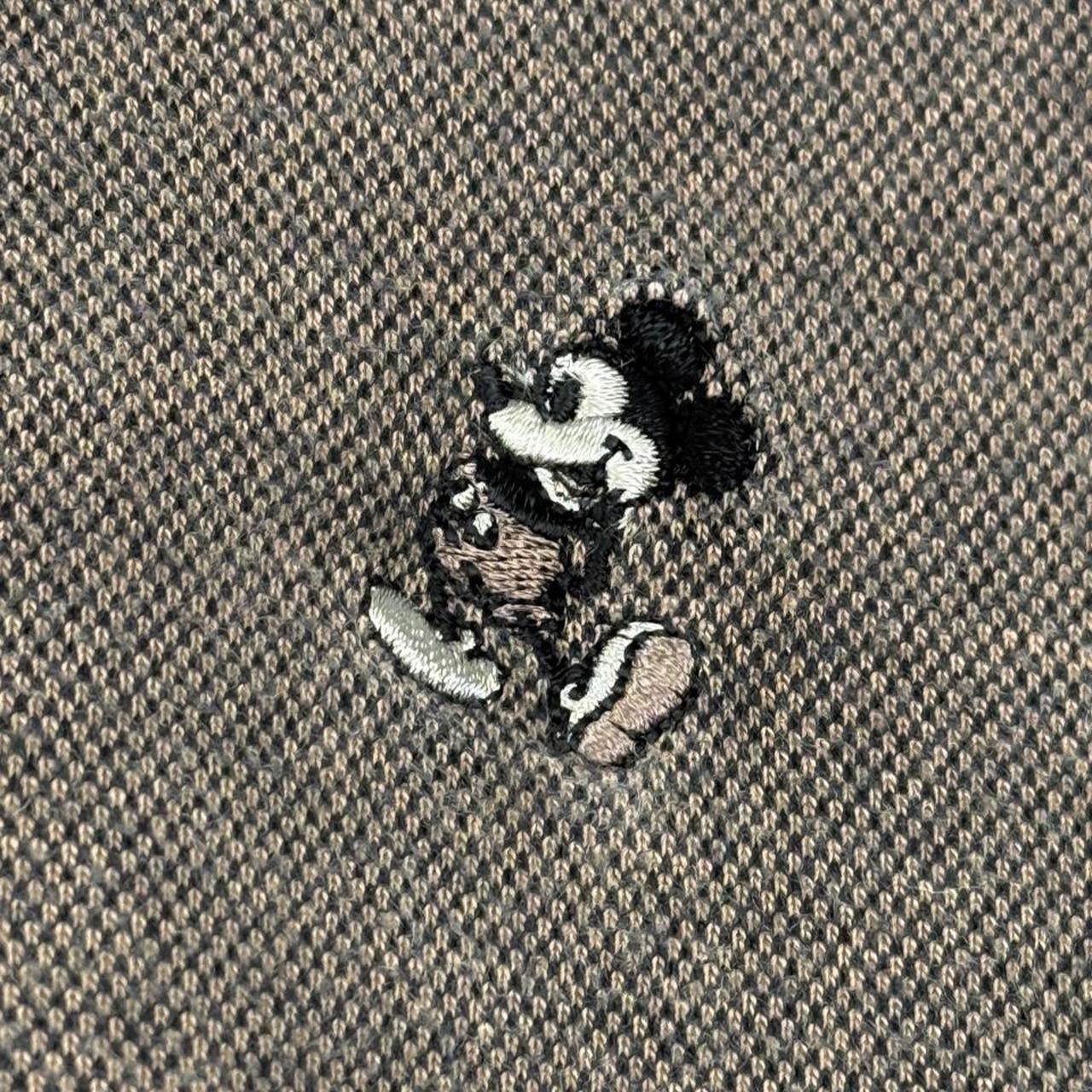Vintage 00s Disneyland Mickey Mouse Embroidered Polo Shirt (S/M)