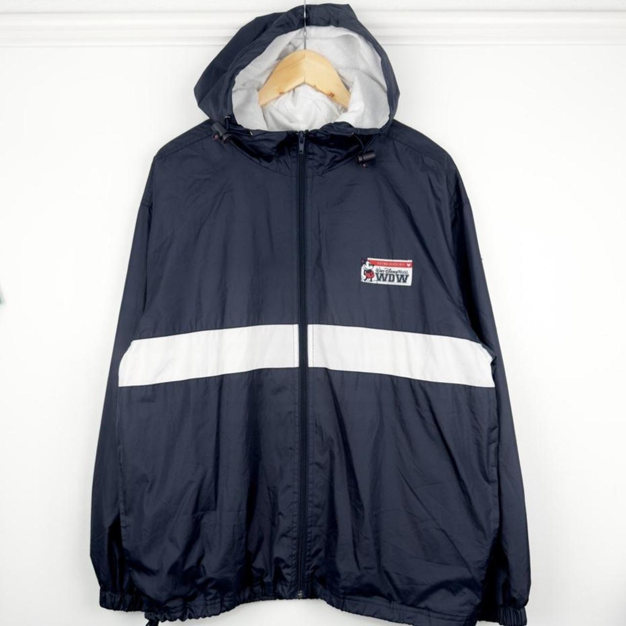 Vintage 00s Walt Disney World Windbreaker Navy Jacket (M)