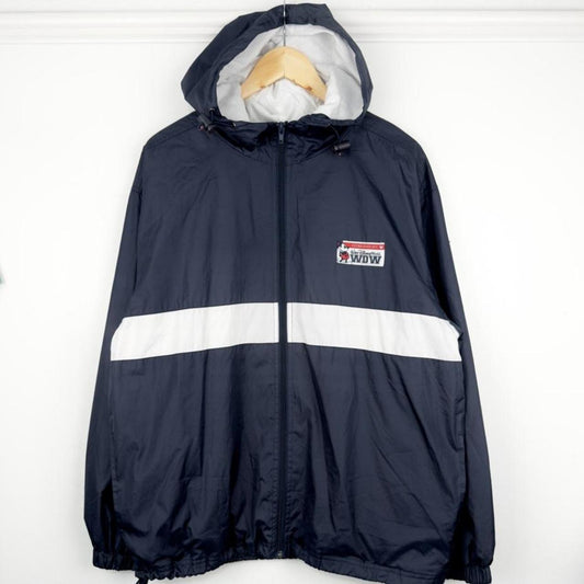 Vintage 00s Walt Disney World Windbreaker Navy Jacket (M)