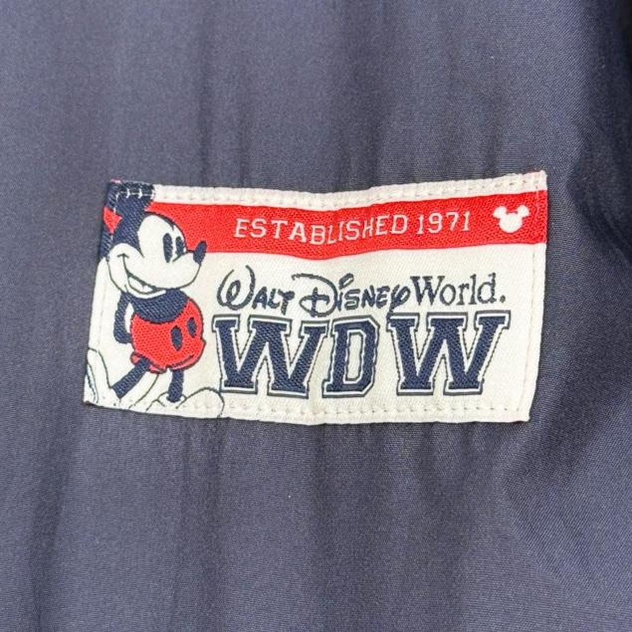 Vintage 00s Walt Disney World Windbreaker Navy Jacket (M)