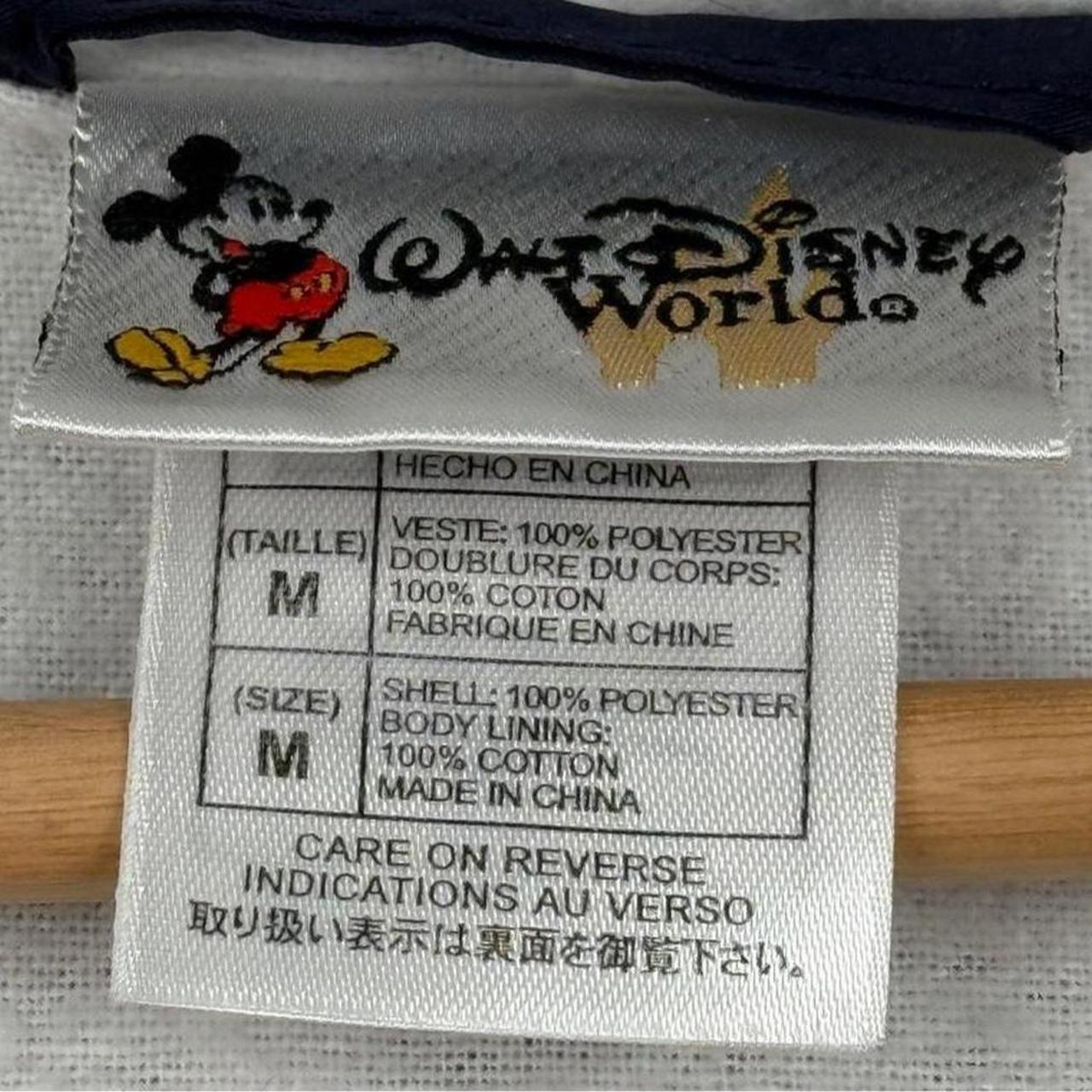 Vintage 00s Walt Disney World Windbreaker Navy Jacket (M)