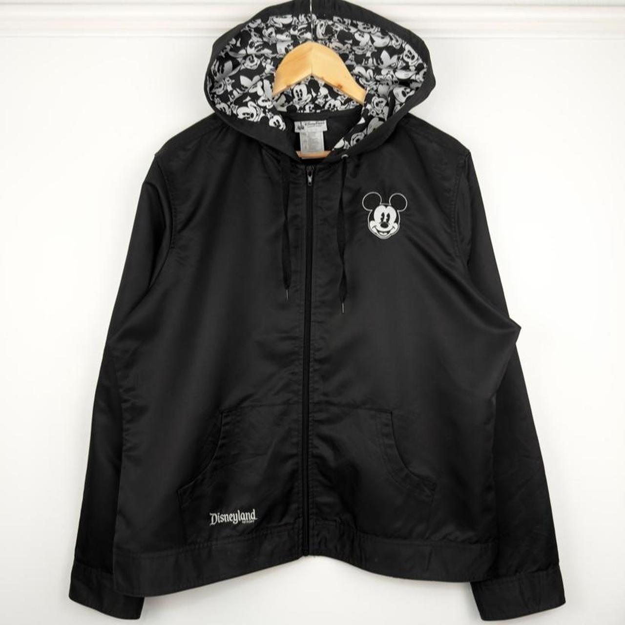 Disney Mickey Mouse 2000s Black Jacket (Women's L/XL)