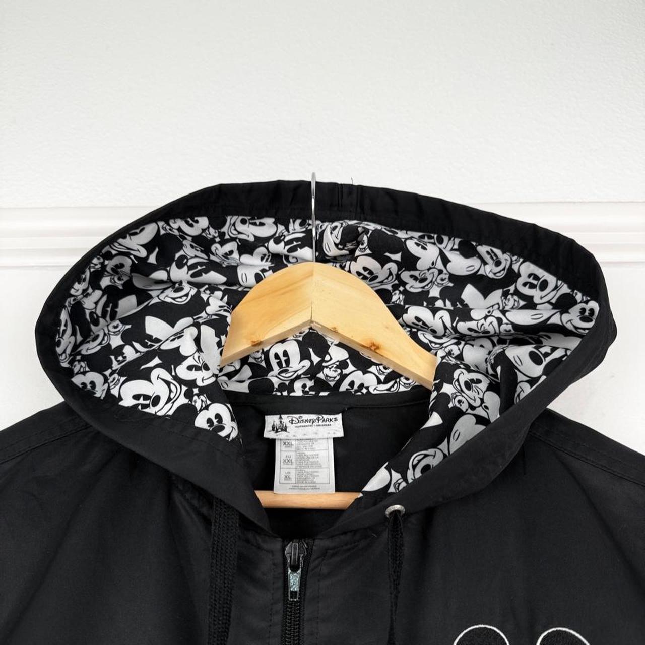 Disney Mickey Mouse 2000s Black Jacket (Women's L/XL)