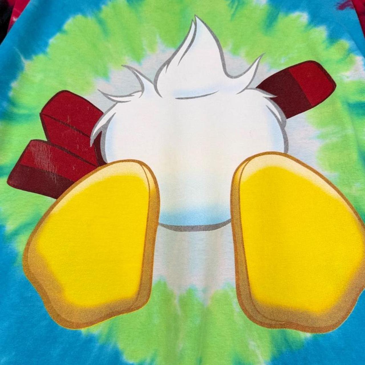 Vintage 00s Donald Duck Mickey's PhilHarmagic Tie Dye T Shirt (XL)