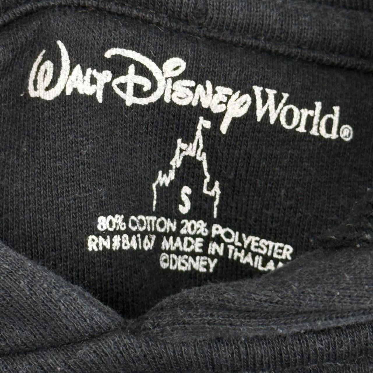 Walt Disney World Embroidered 2009 Black Hoodie (S)