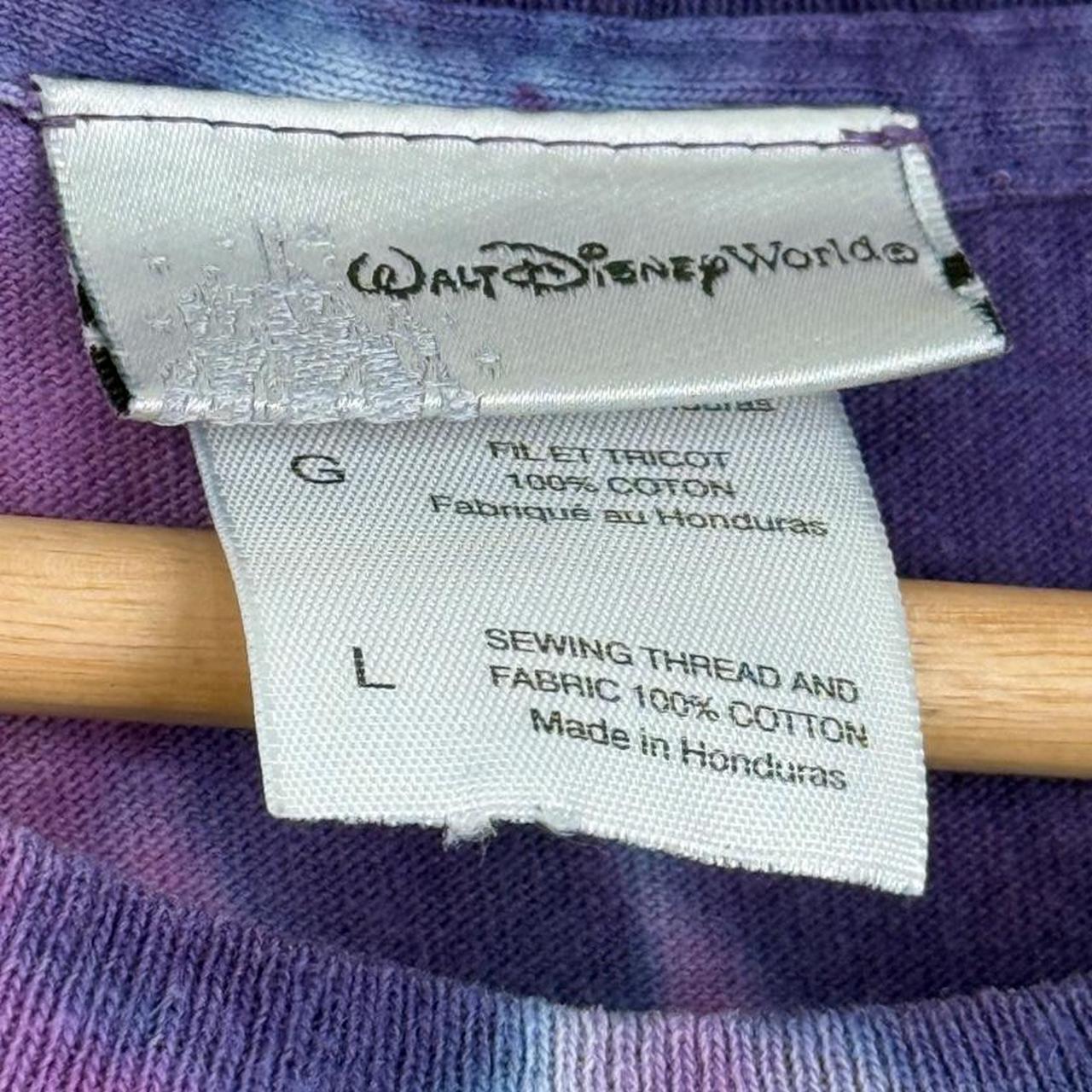 Disney Tower of Terror Just Inhale and Scream! Tie Dye 2000s T Shirt (L)
