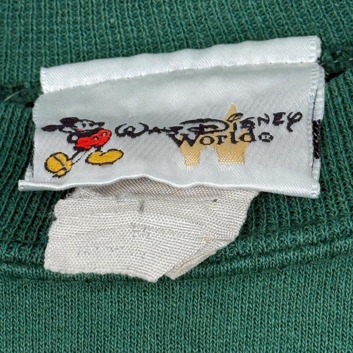 Vintage 00s Tigger Walt Disney World Green Sweatshirt (M)