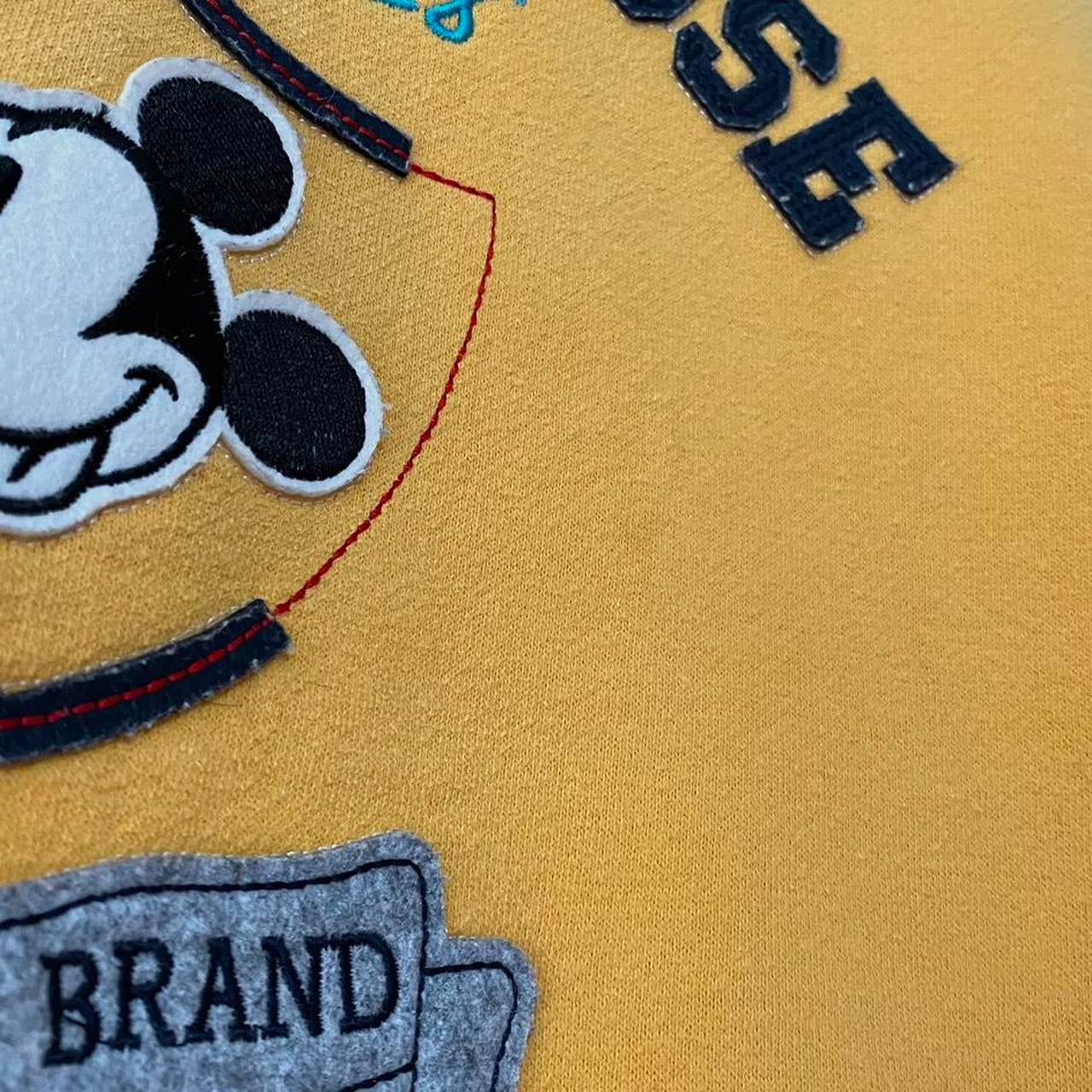 Mickey Mouse Original Brand Yellow Sweatshirt (M)