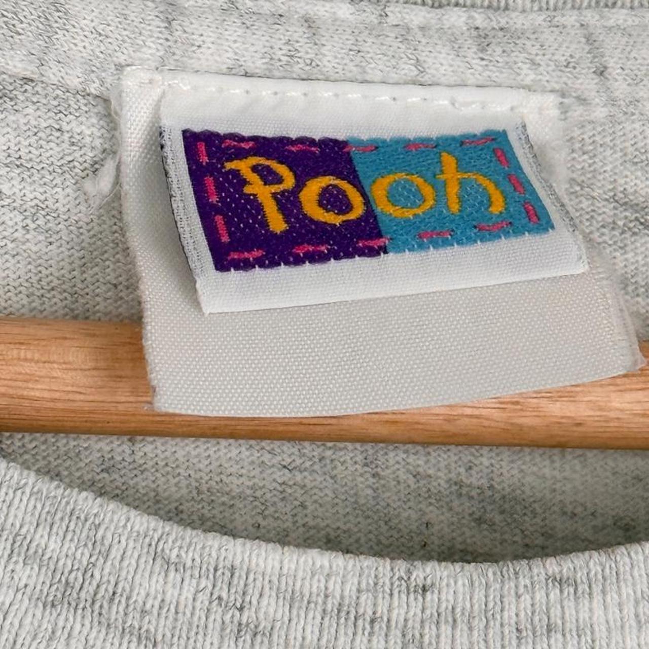 Vintage 90s Winnie the Pooh Spilt Honey Grey T Shirt (M/L)