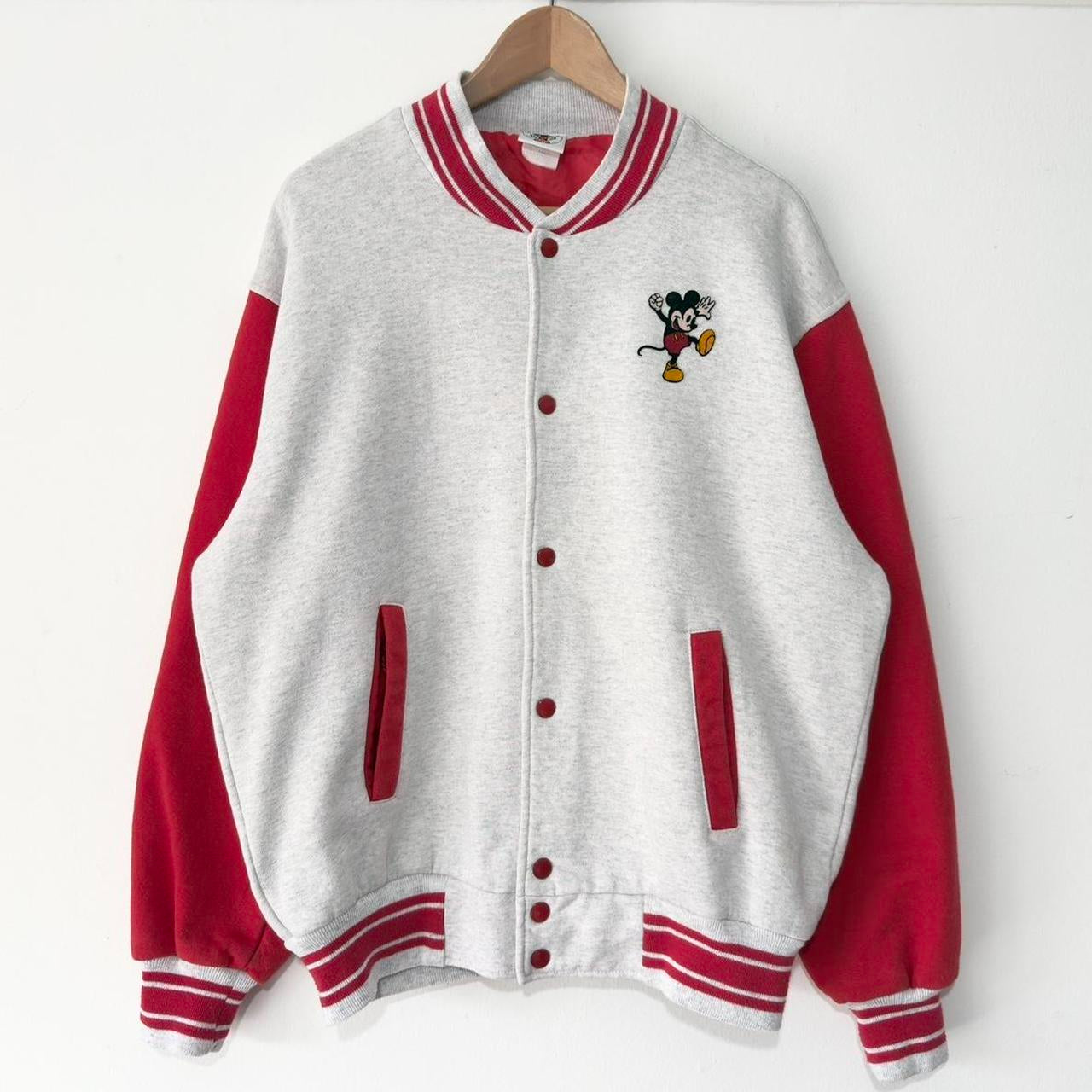 Vintage Mickey 90s Varsity Jacket (L)