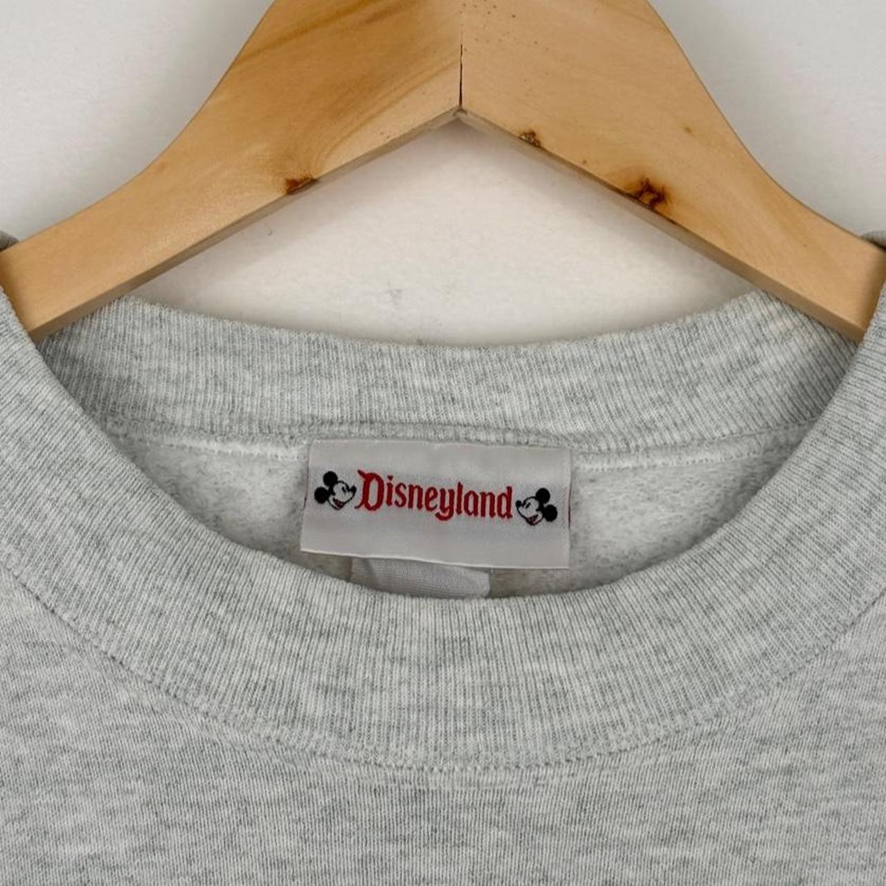 Vintage 00s Disneyland Mickey Mouse Heavyweight Grey Sweatshirt (L)