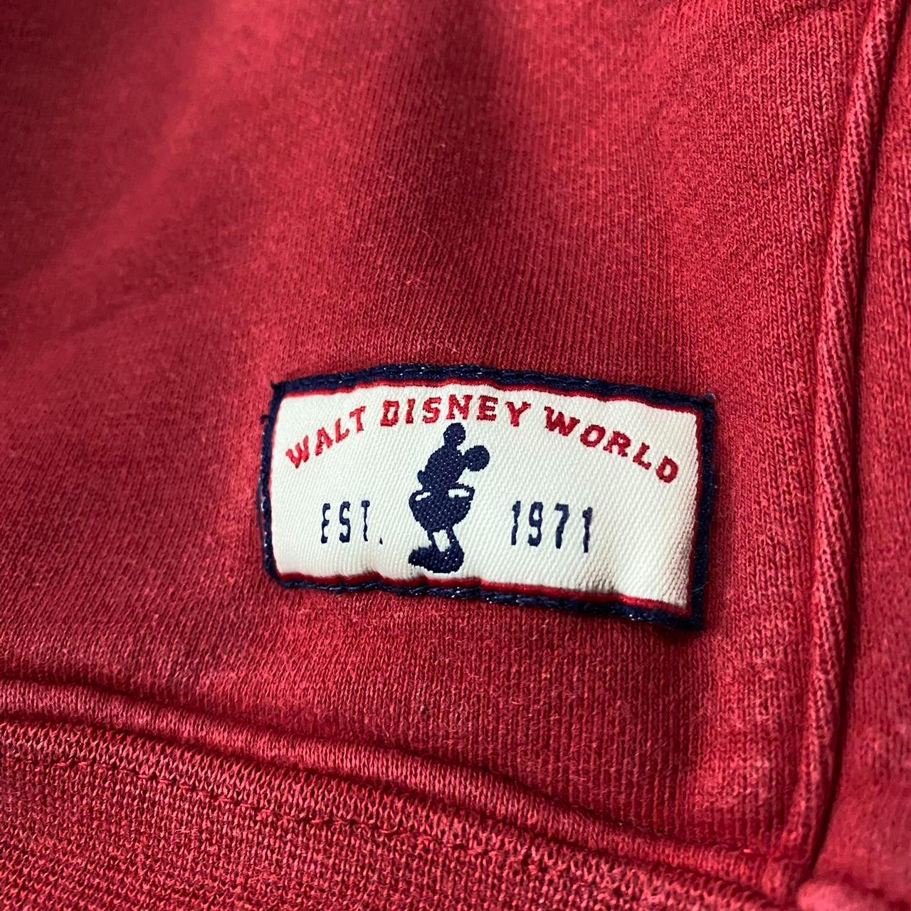 Vintage Walt Disney World Embroidered 00s Hoodie (M)