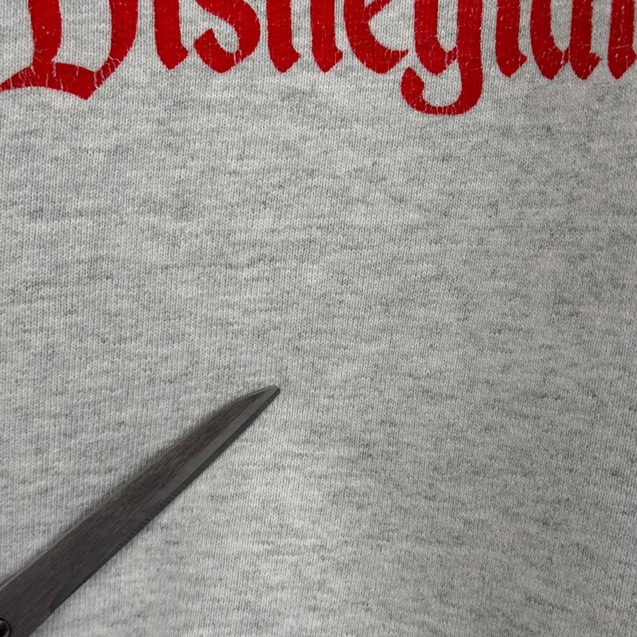 Vintage 00s Disneyland Mickey Mouse Heavyweight Grey Sweatshirt (L)