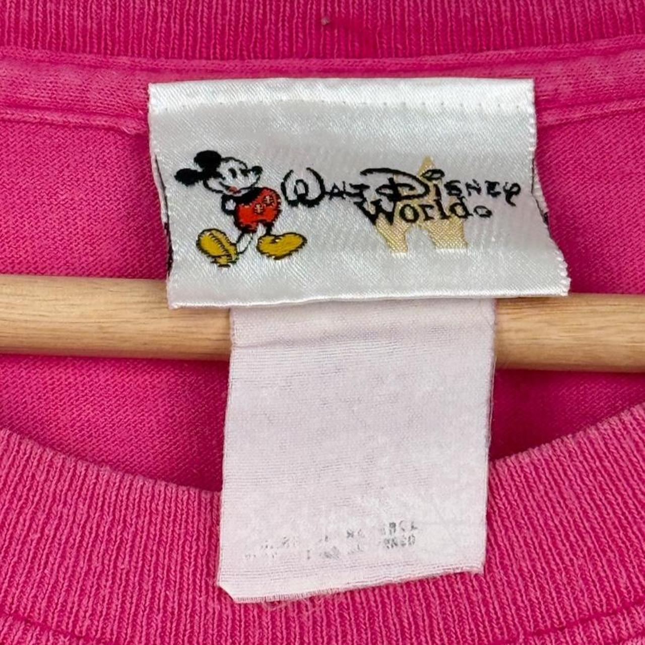 Vintage 00s Belle I'm With The Beast Disney World Pink T Shirt (L)