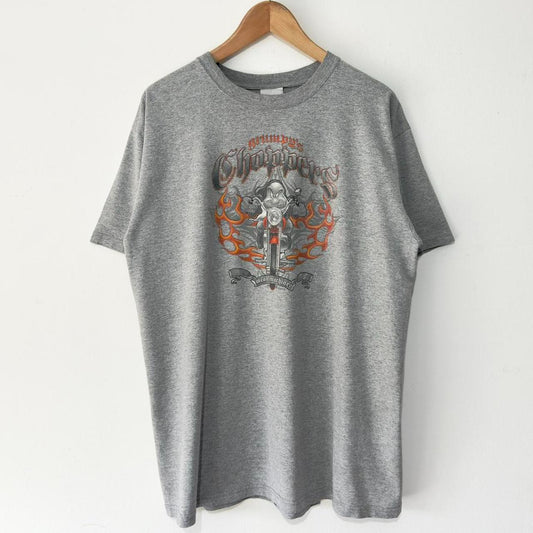 Vintage Grumpy's Choppers Disney 00s T Shirt (L)