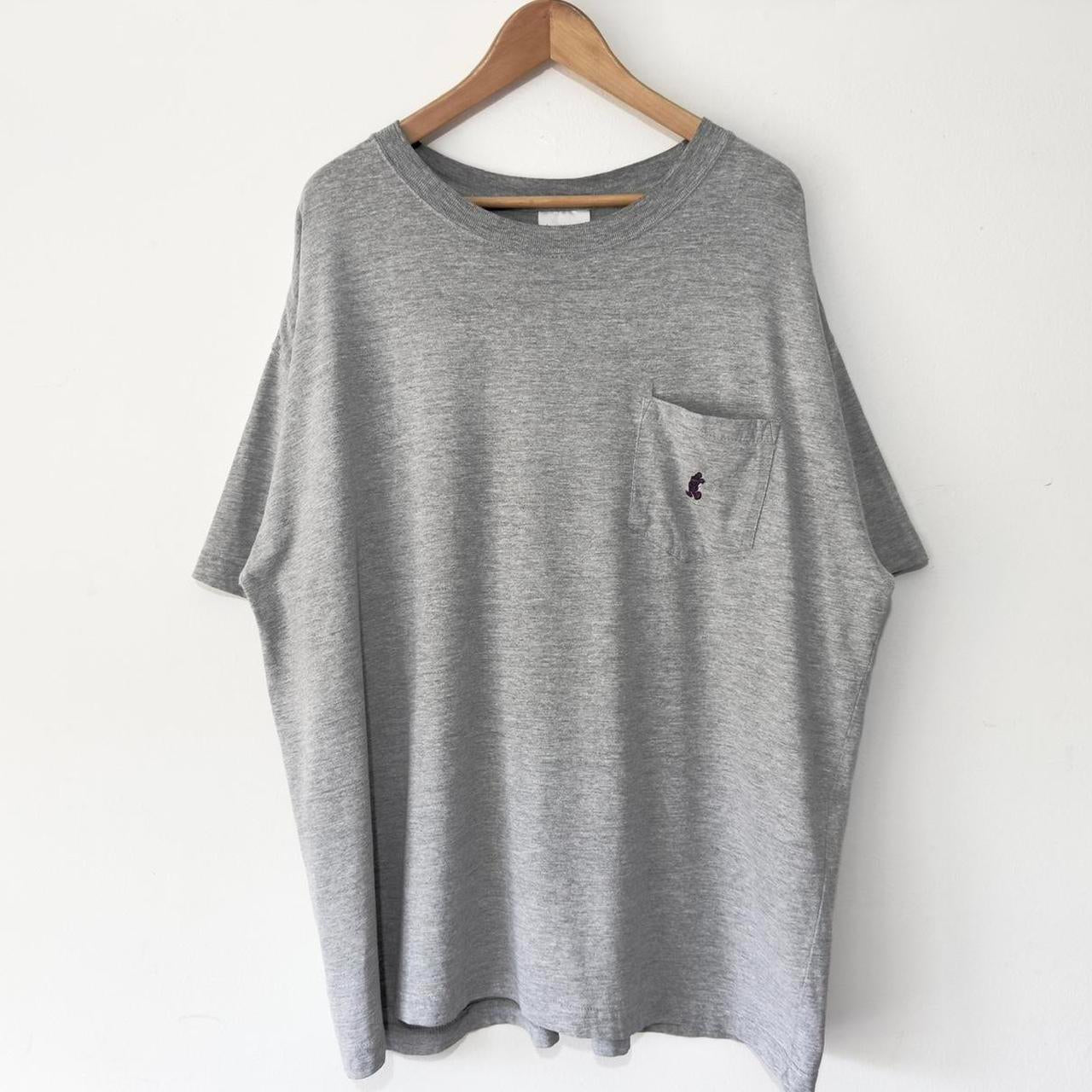 Vintage Mickey Emblem 00s Pocket T Shirt (XXL)