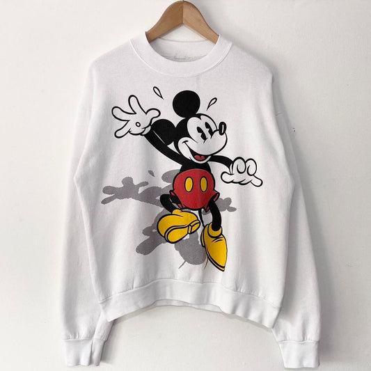 Vintage Mickey Mouse Shadow 90s Sweatshirt (M)