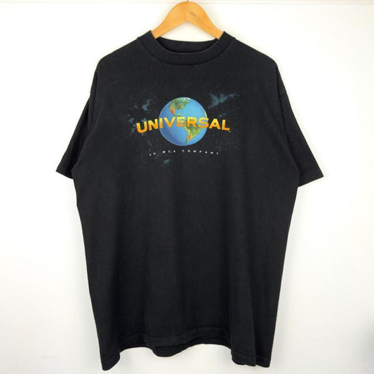 Vintage 90s Universal Studios Black T Shirt (XL)