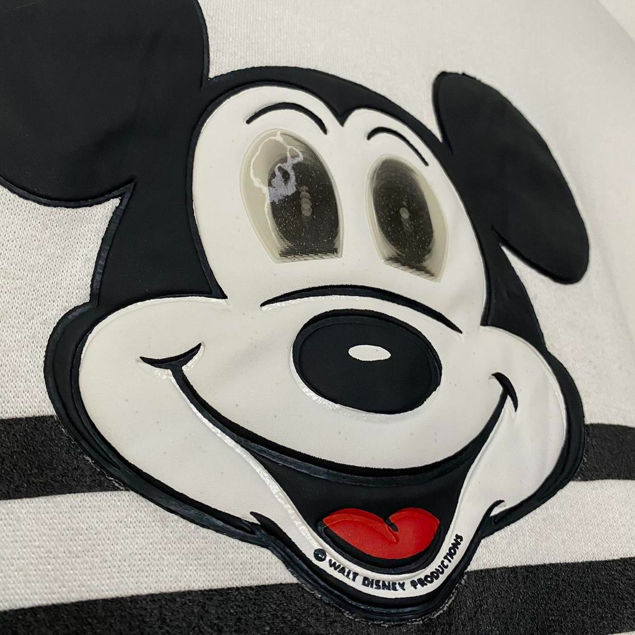 Vintage Mickey Mouse Eyes 80s Sweatshirt (Petite M)