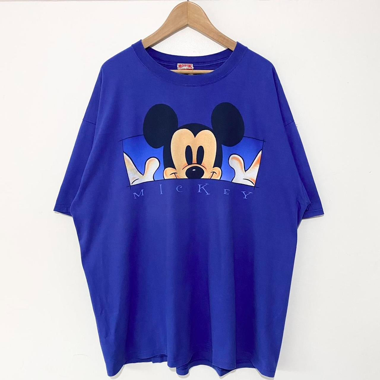 Vintage Mickey Face 90s T Shirt (XXL)