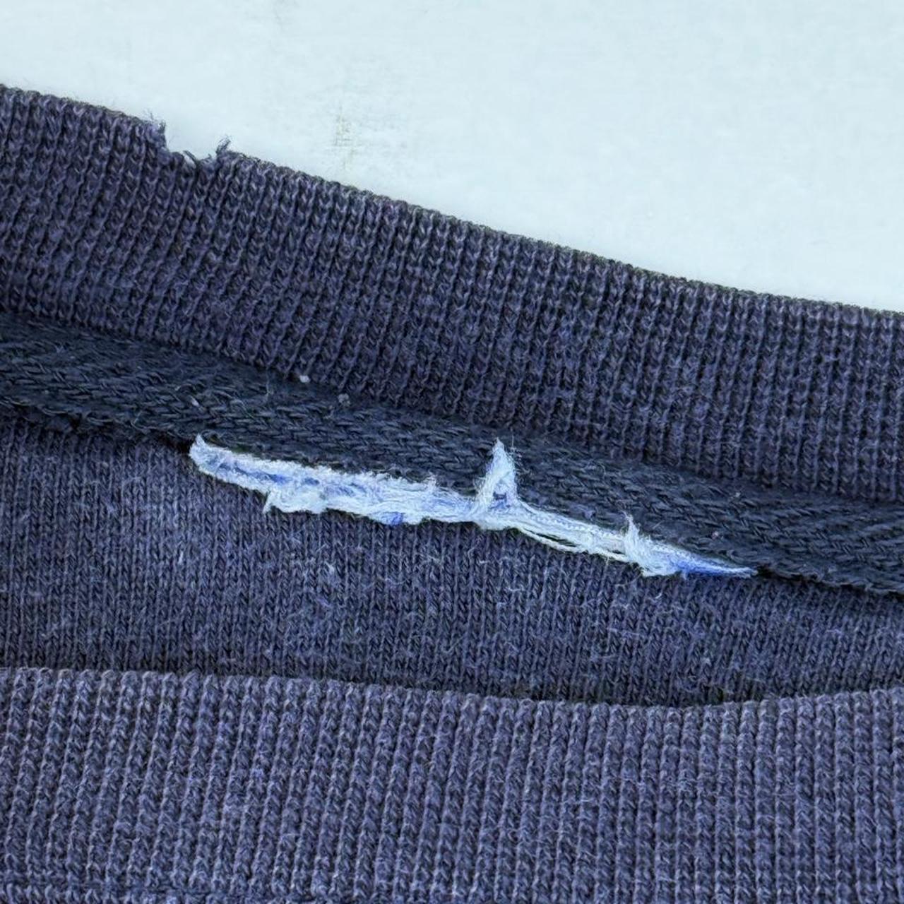 Vintage 00s Disneyland Fifty Years Embroidered Distressed Navy Blue Sweatshirt (L)
