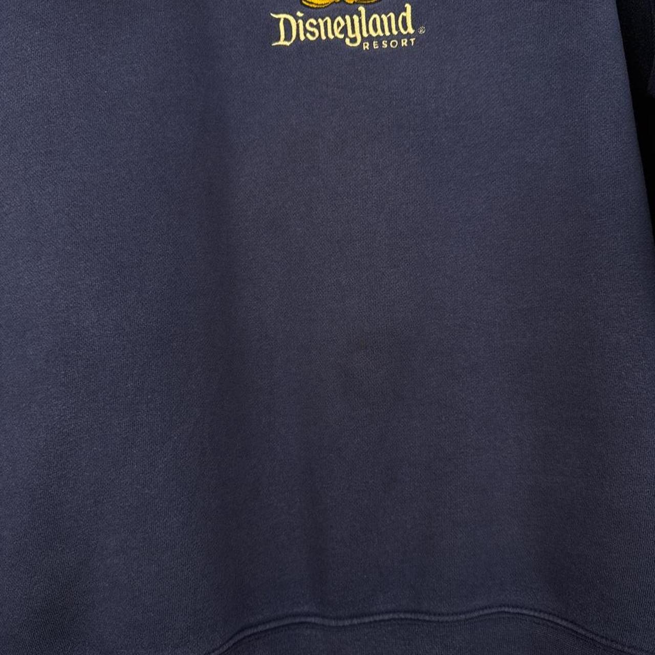 Vintage 00s Disneyland Fifty Years Embroidered Distressed Navy Blue Sweatshirt (L)