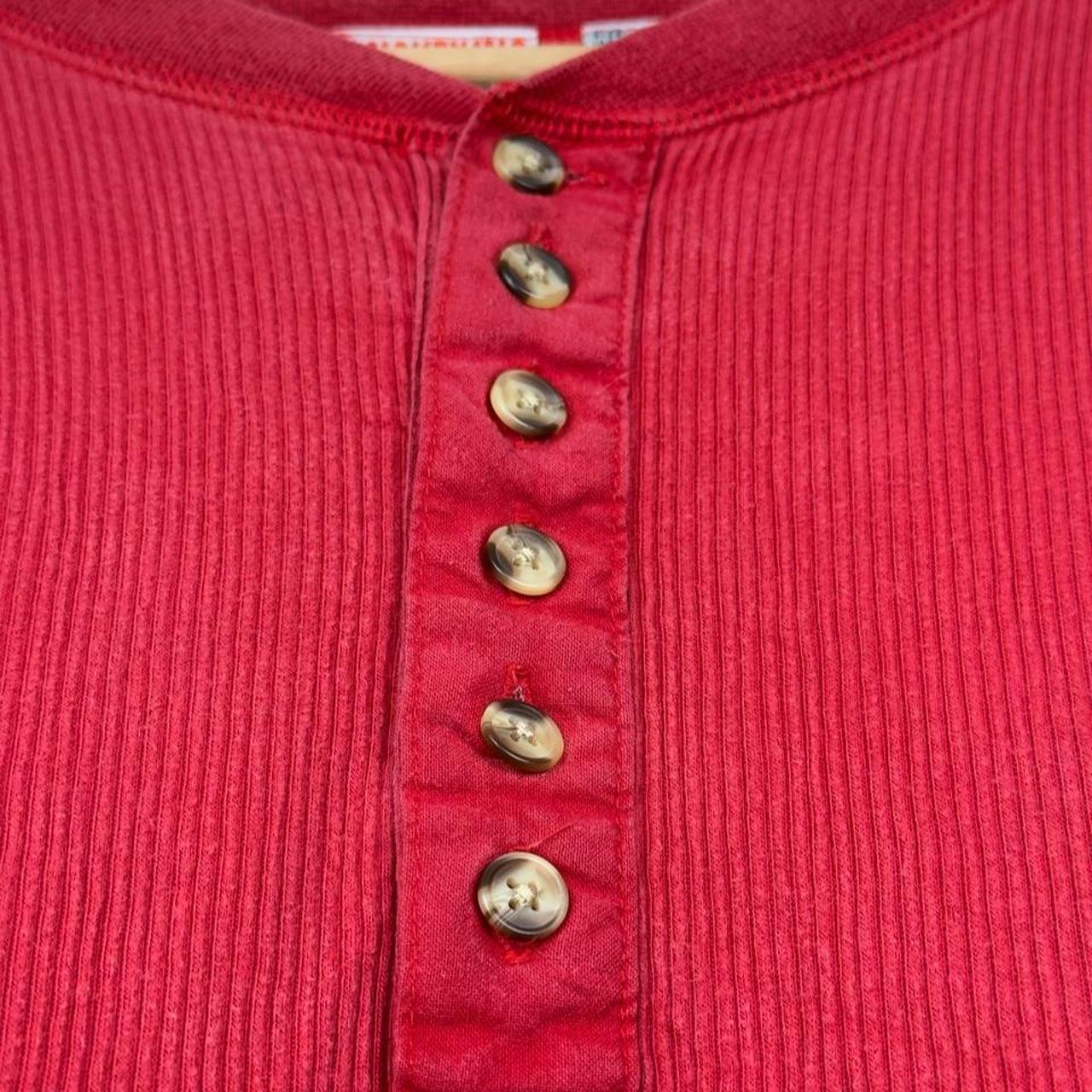 Vintage 90s Mickey Mouse Embroidered Button T Shirt (XXXL)