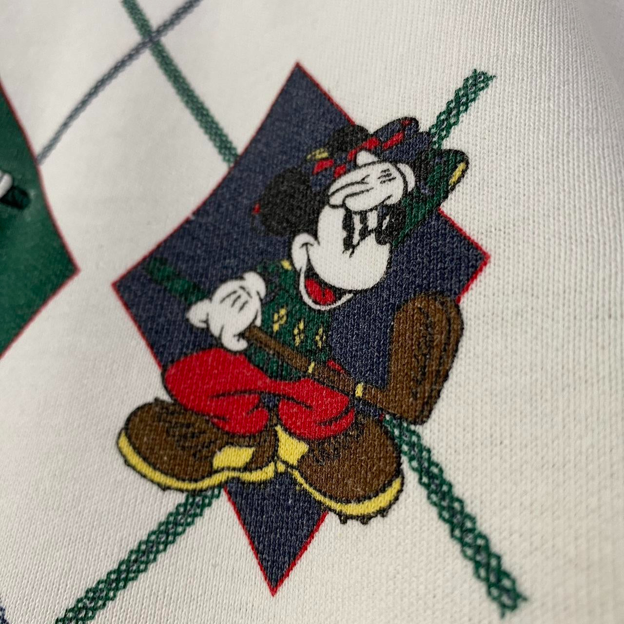 Vintage Mickey World Class Golf 90s Sweatshirt (XXL)